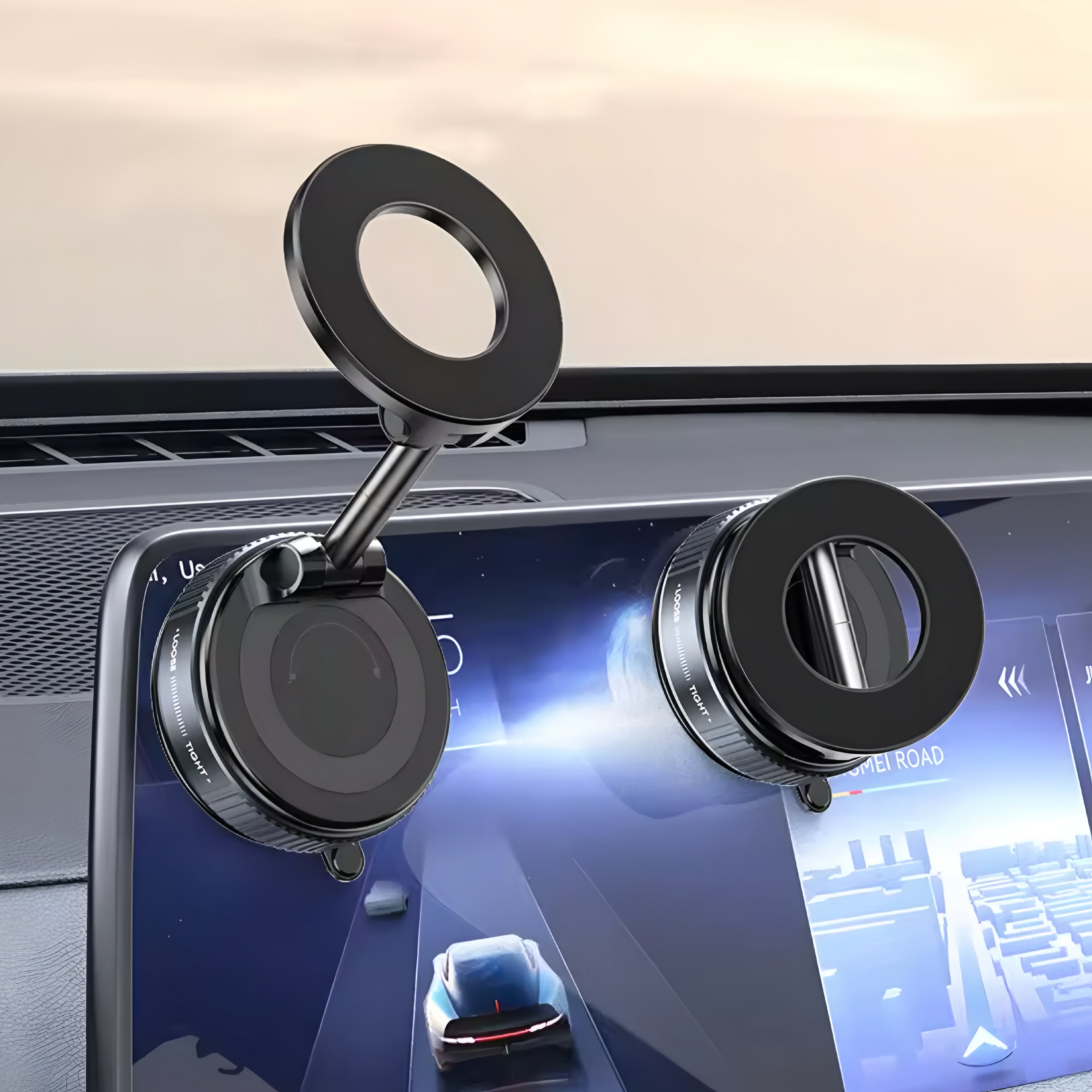 Magnetisk Bilhållare för Mobil – Stark, Justerbar & Smidig