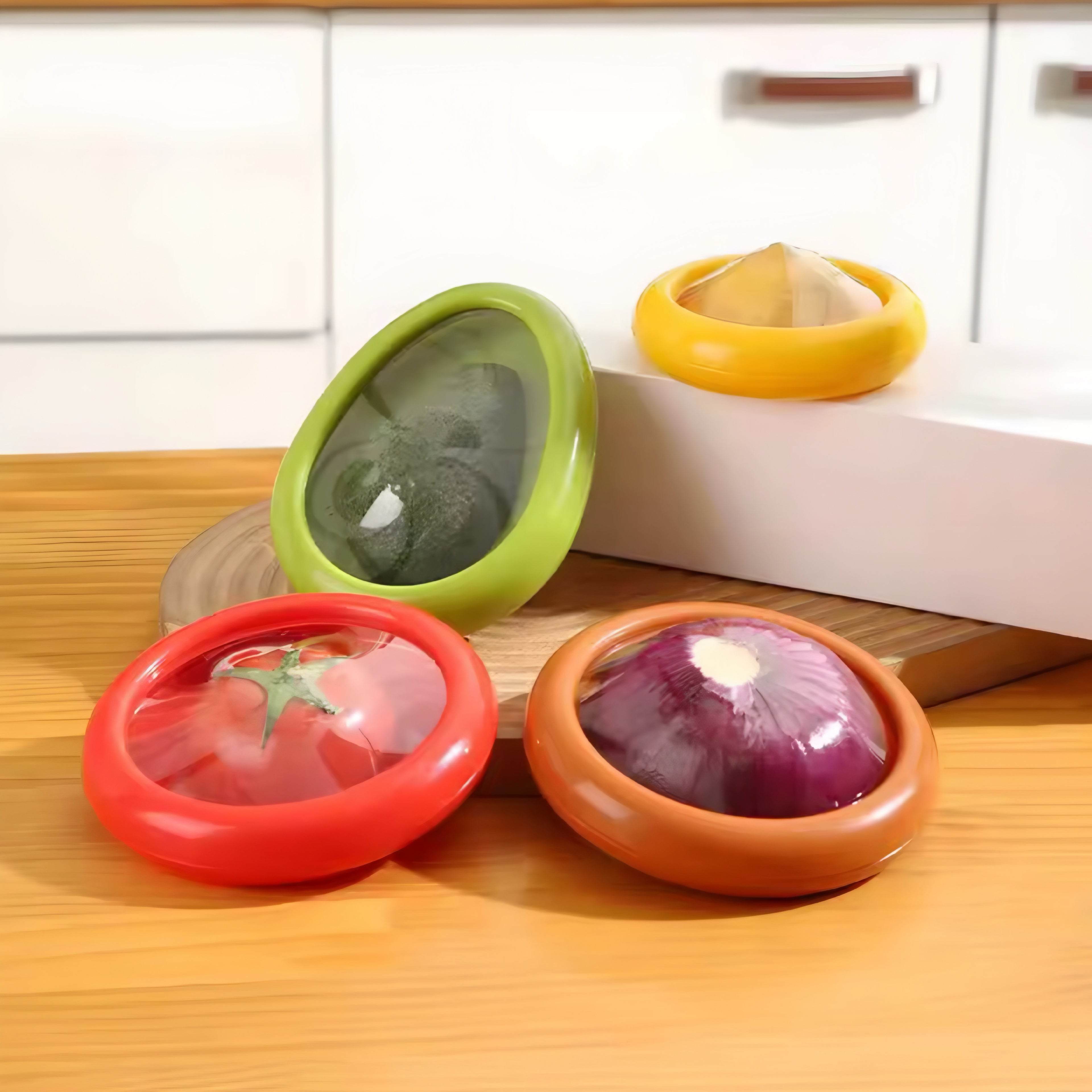 Elastisk Förvaringsbehållare för Frukt och Grönsaker