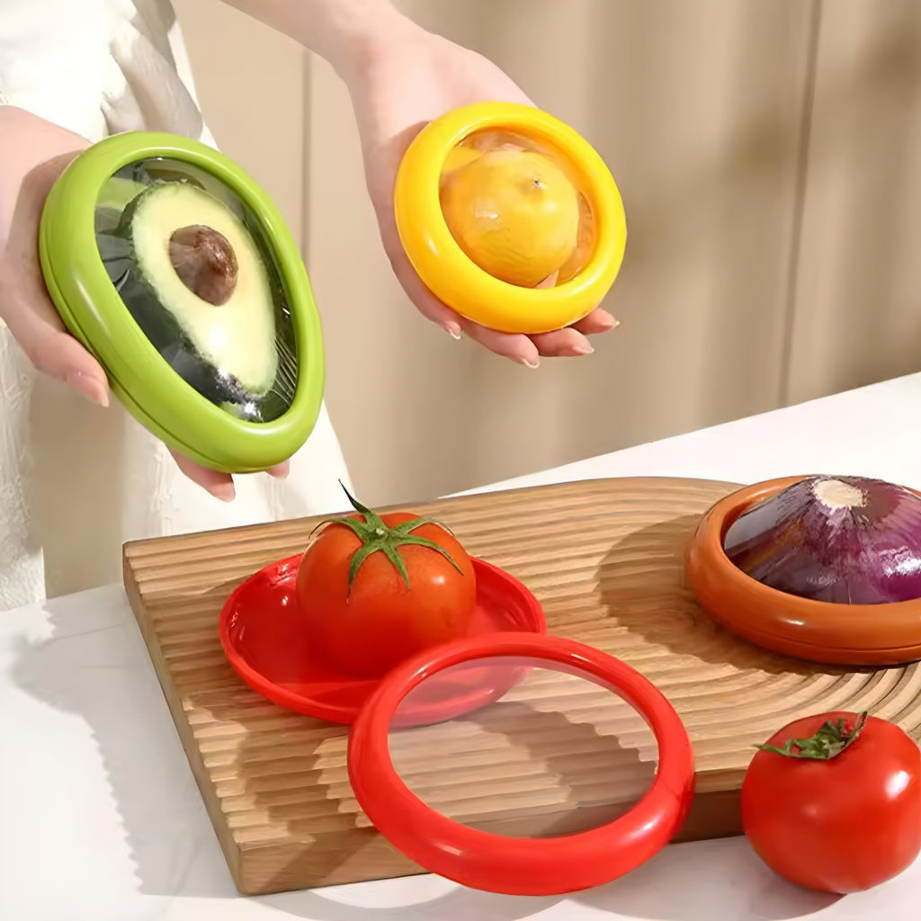 Elastisk Förvaringsbehållare för Frukt och Grönsaker