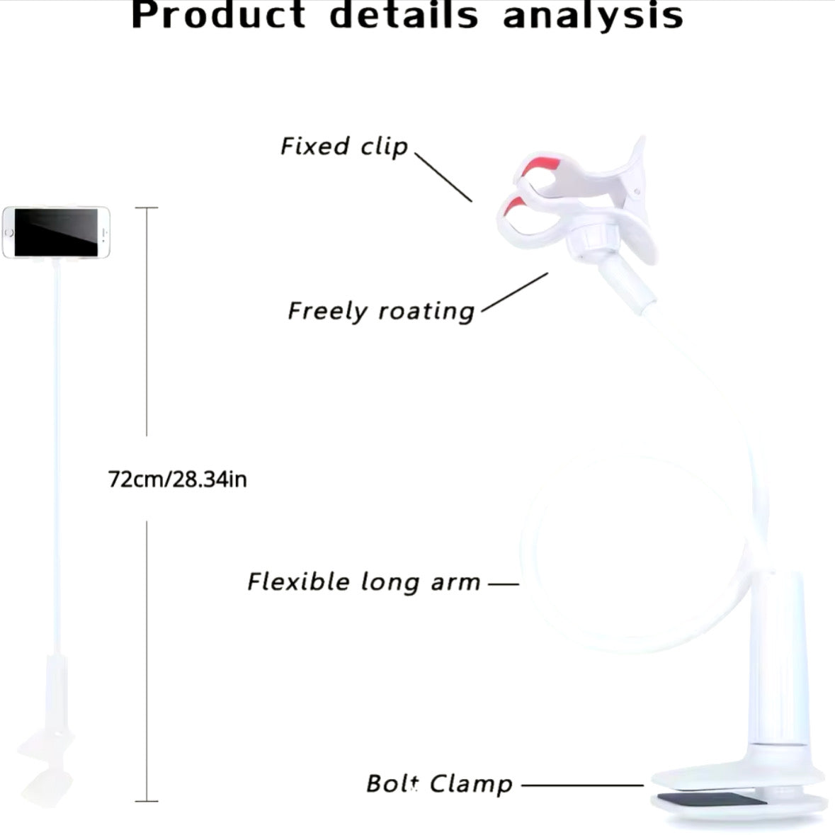 Flexible Phone Holder – Frihet & Komfort i Varje Vinkel