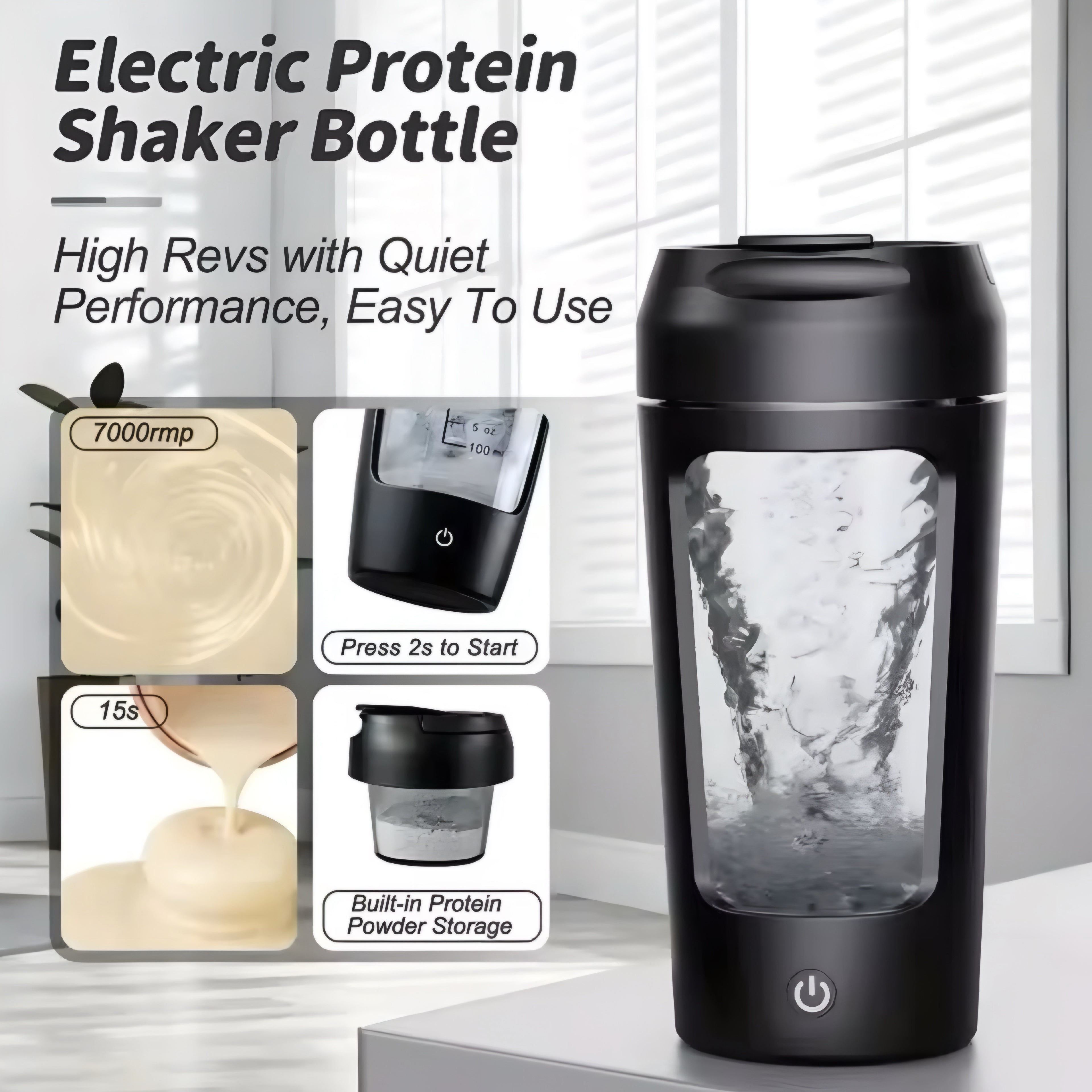 Automatisk Shaker Mixer – Smidig, Kraftfull och Portabel