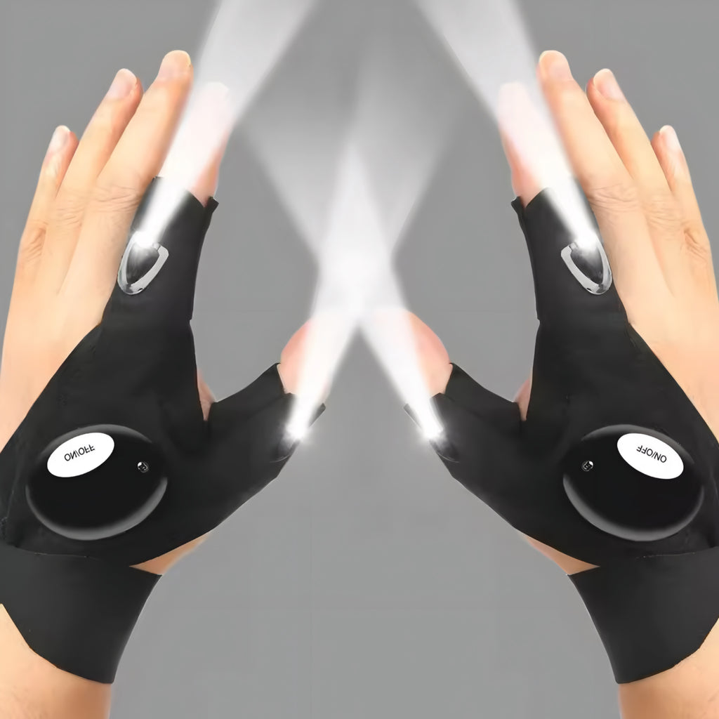Hands-Free LED-Handske – Ljus När Du Behöver Det, Händerna Fria