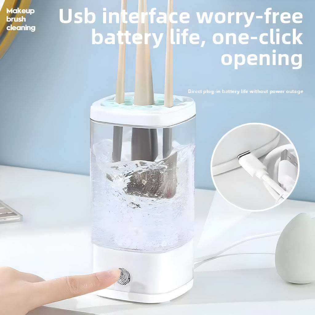 USB Elektrisk Sminkborstrengörare – Skin på topp varje dag