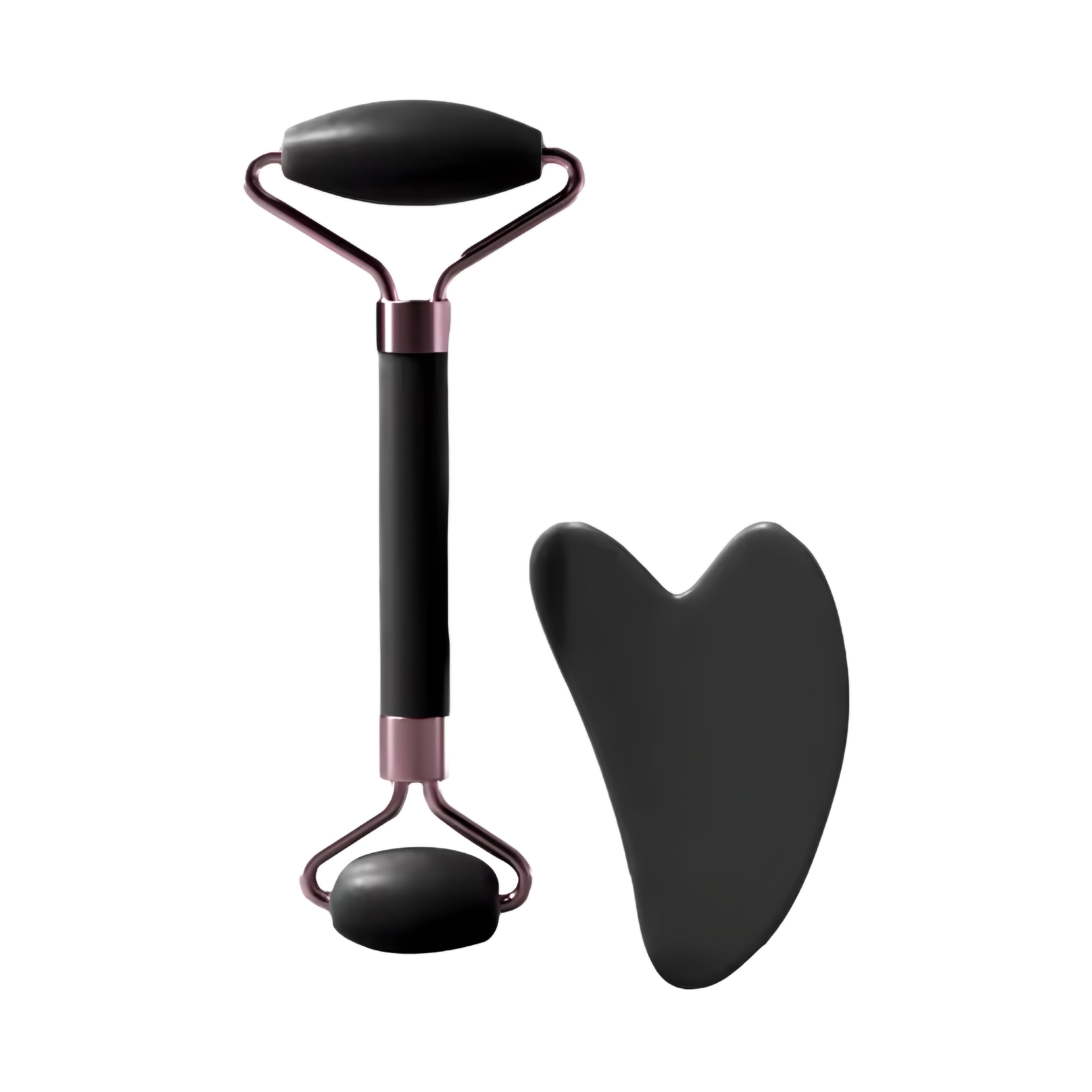 Roller och Gua Sha Set – För Naturlig Lyster och Avslappning